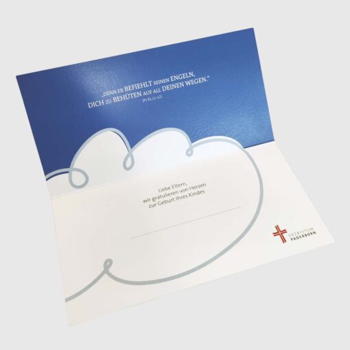 Alternative view of Klappkarte "Geburt"