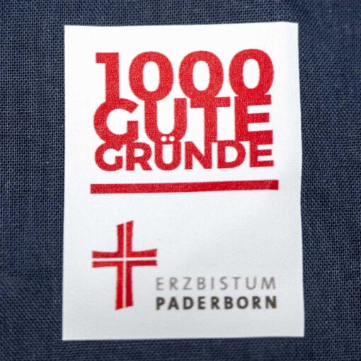 Alternative view of Turnbeutel "Bin bei dir"