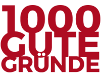 1000 GUTE GRÜNDE Logo