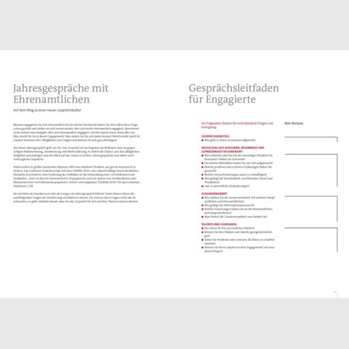 Alternative view of Broschüre "Leitfaden für Jahresgespräche mit Ehrenamtlichen"
