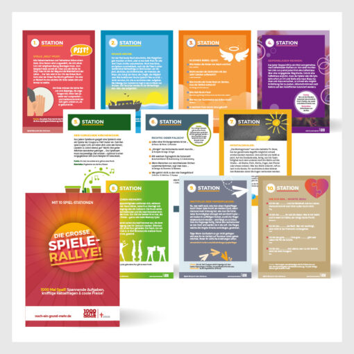 Alternative view of Spiele-Box L „1000 gute Gründe“