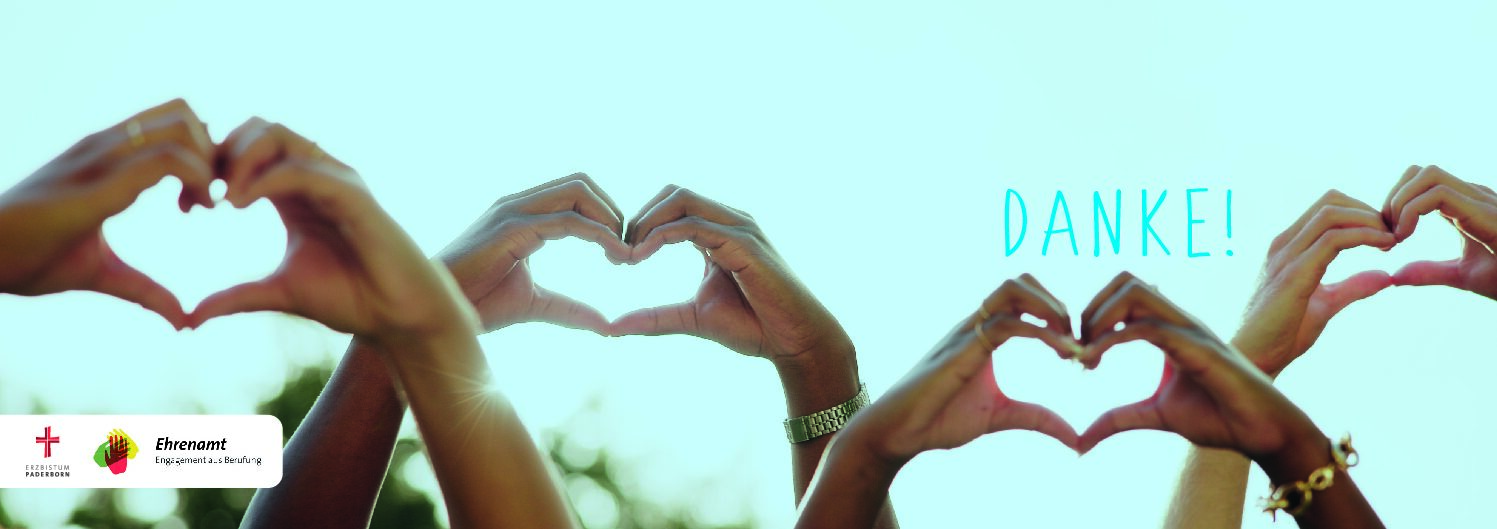 Dankeschönkarte “Herz” fürs Ehrenamt