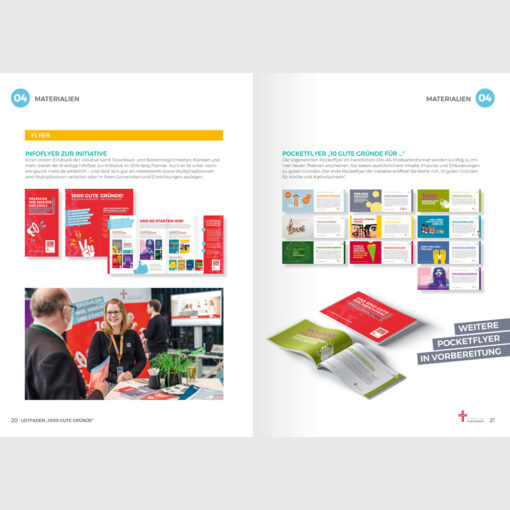 Innenseite Leitfaden und Material-Toolkit