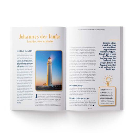 eine Inhaltsseite des Osterbeilegers - YOUPAX - 50 Wege nach Ostern