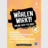 Poster Gremienwahlen 17