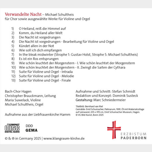 Alternative view of CD "Verwandelte Nacht"