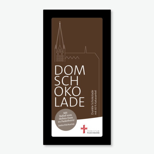 Schokolade Zartbitter "Paderborner Dom"