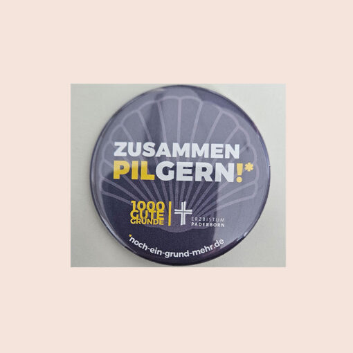 Button "Zusammen Pilgern"