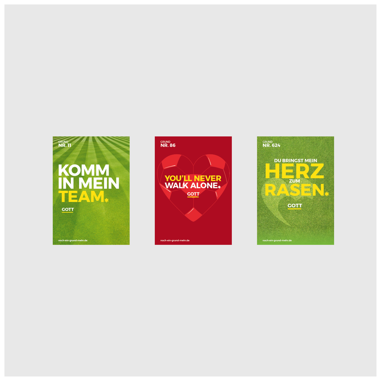 Postkarten-Set 1000 gute Gründe <br> Fußball