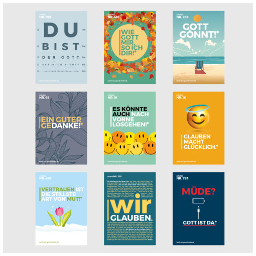 Postkarten-Set 1000 gute Gründe <br> Glaube und Seelsorge