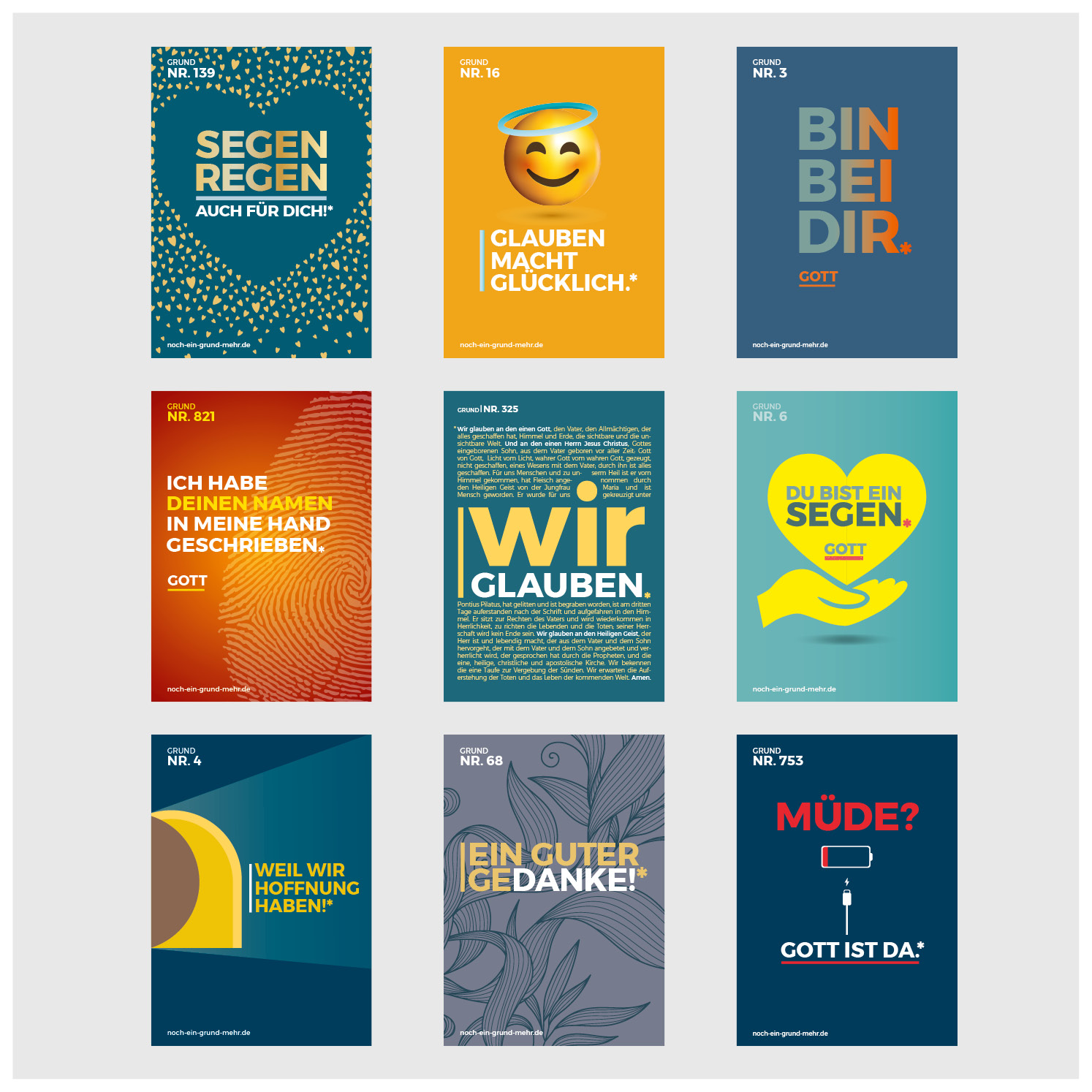 Postkarten-Set 1000 gute Gründe <br> Most wanted 2025