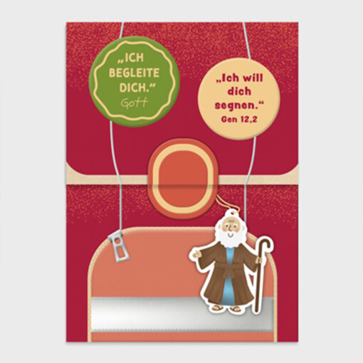 Klappkarte „Abraham"