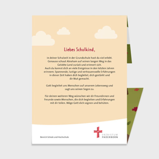 Alternative view of Klappkarte „Abraham"