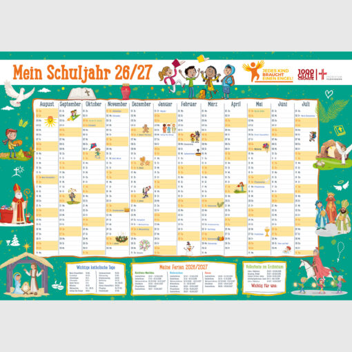 Schuljahreskalender 2026/27