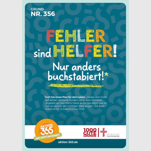 Plakat “Grund Nr. 356”