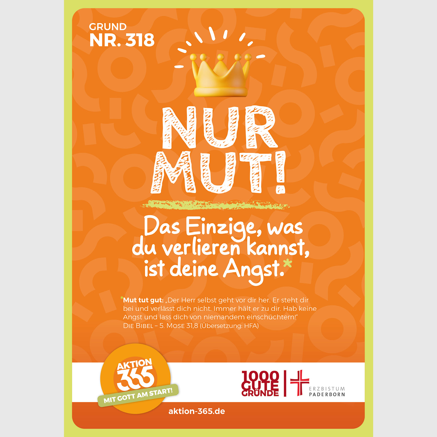 Plakat “Grund Nr. 318”